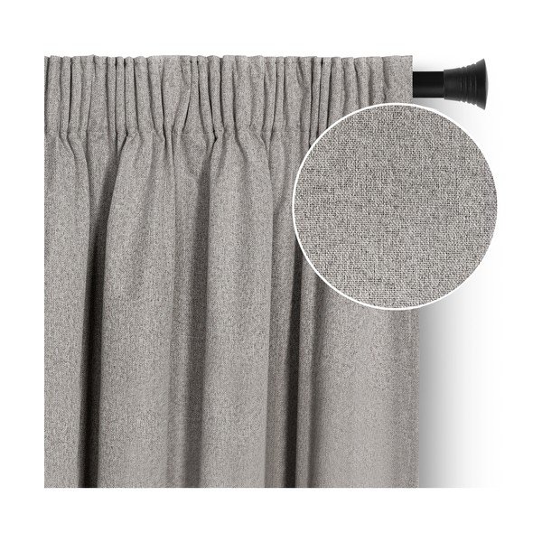 Taupe spalvos visiškai užtemdo užuolaida 140x250 cm Corita – Restilo