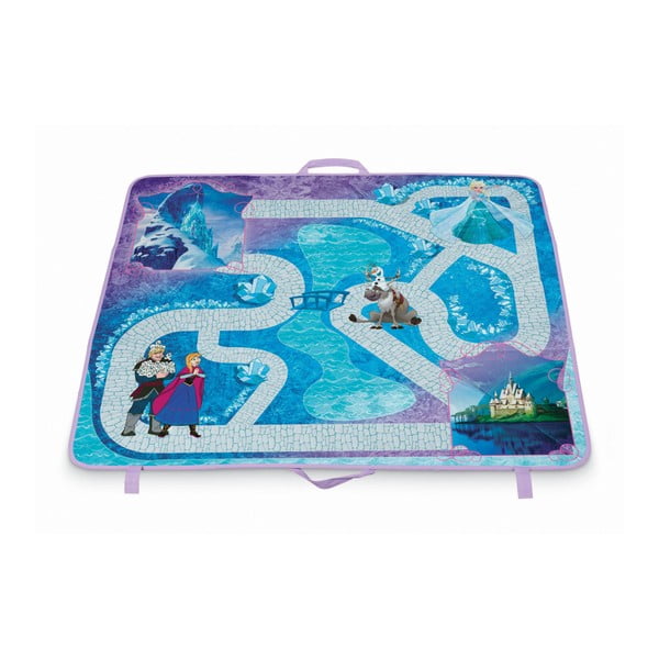 Sulankstoma daiktadėžė su žaidimų kilimėliu Domopak Frozen