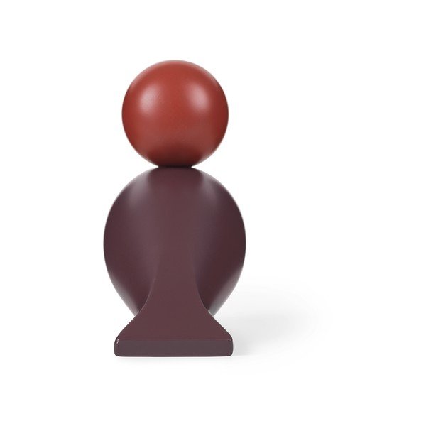 Statulėlė iš ąžuolo masyvo Kay Bojesen Denmark Poppy-image-3