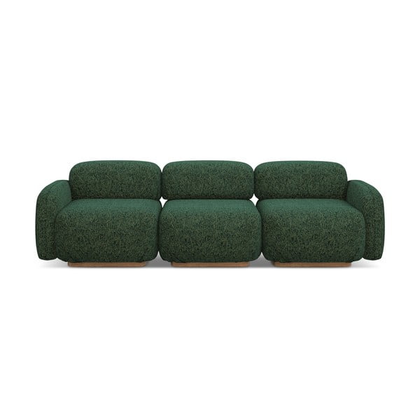 Tamsiai žalios spalvos sofa 270 cm Ailani – Makamii