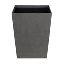 Pilkos spalvos šiukšliadėžė biurui Sofia Canvas Paper Laminate – Bigso