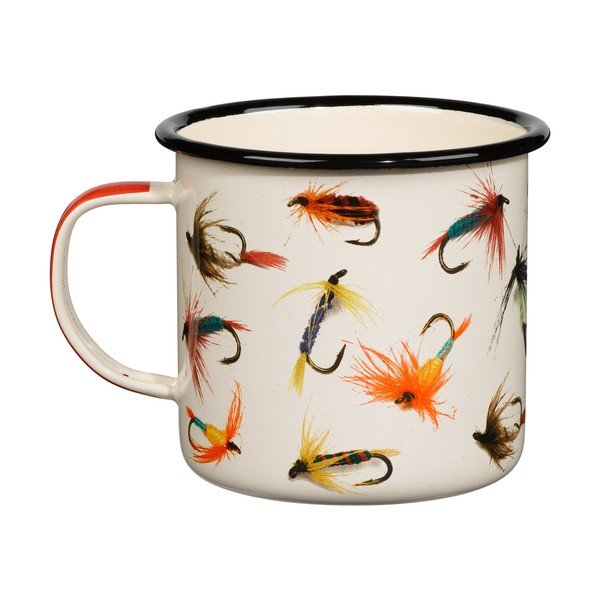 Puodelis iš emalio 0.5 l Fly Fishing – Gentlemen's Hardware-image-1