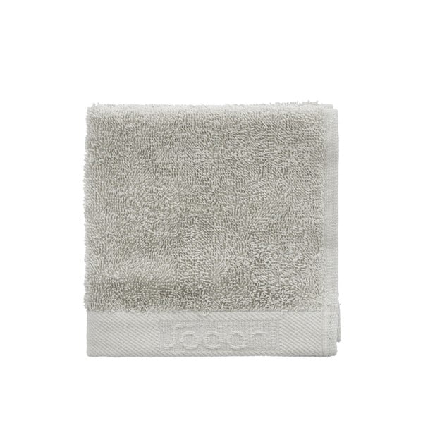 Šviesiai pilkos spalvos iš frote audinio iš medvilnės rankšluostis 30x30 cm Comfort – Södahl