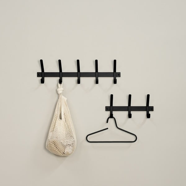 Baltos spalvos iš metalo sieninė lentyna 40 cm Dexter – Spinder Design-image-2