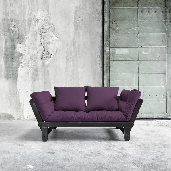 Kintama sofa "Karup Beat Black/Purple