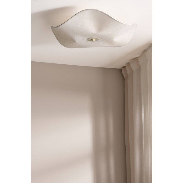 Kreminės spalvos iš popieriaus lubinis šviestuvas ø 60 cm Monshi – Jotex-image-1