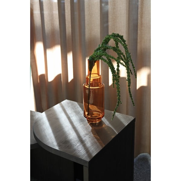 Iš pušies masyvo kavos staliukai tamsiai rudos spalvos 2 vnt. Combine – Karup Design-image-3