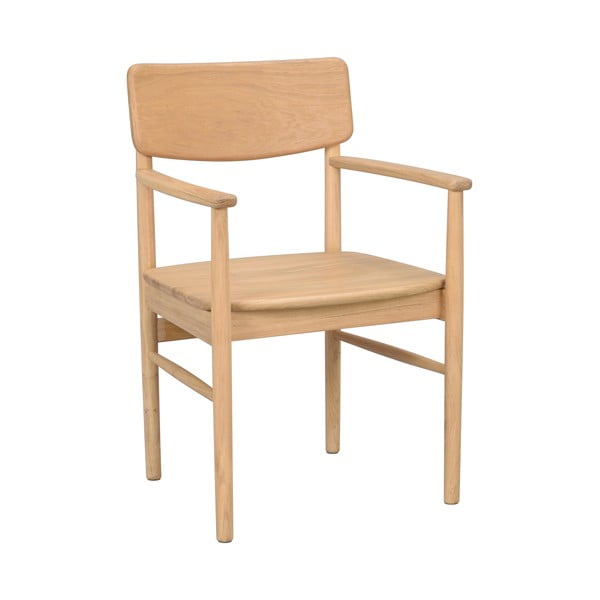 Iš ąžuolo masyvo valgomojo kėdės natūralios spalvos 2 vnt. Maidstone – Rowico