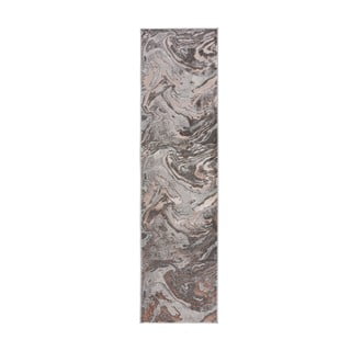 Kilimas pilkos spalvos/smėlio spalvos 60x230 cm Marbled – Flair Rugs