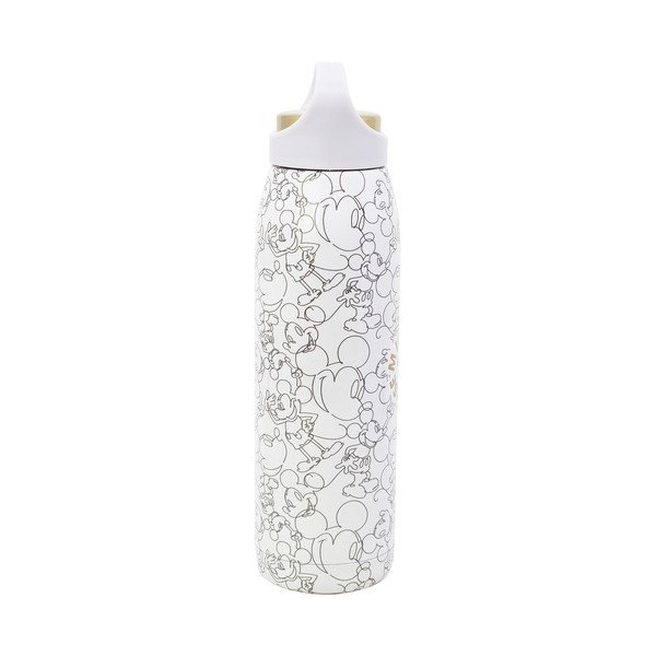 Baltos spalvos iš nerūdijančio plieno vaikiškas termosas 665 ml Mickey Mouse – STOR-image-1