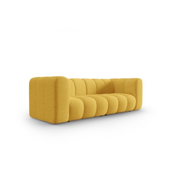 Sofa geltonos spalvos 228 cm Lupine – Micadoni Home-image-2