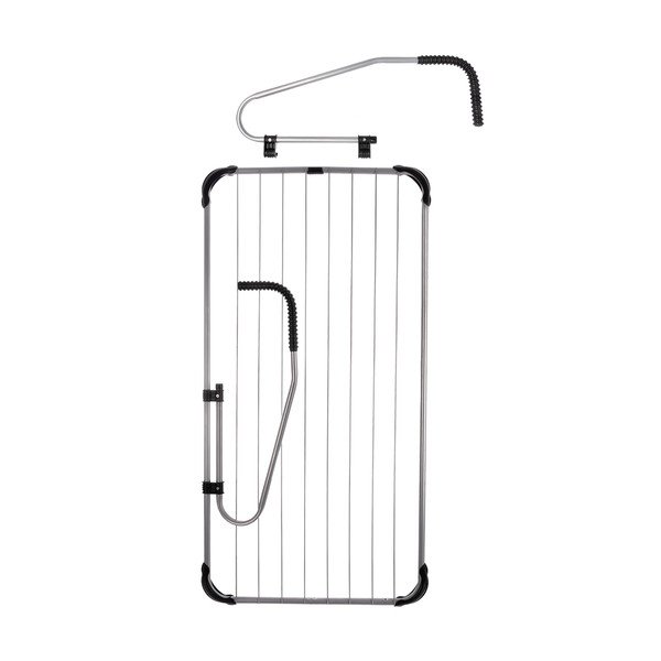 Sidabrinės spalvos pakabinama skalbinių džiovykla 10,5 m – Orion-image-2