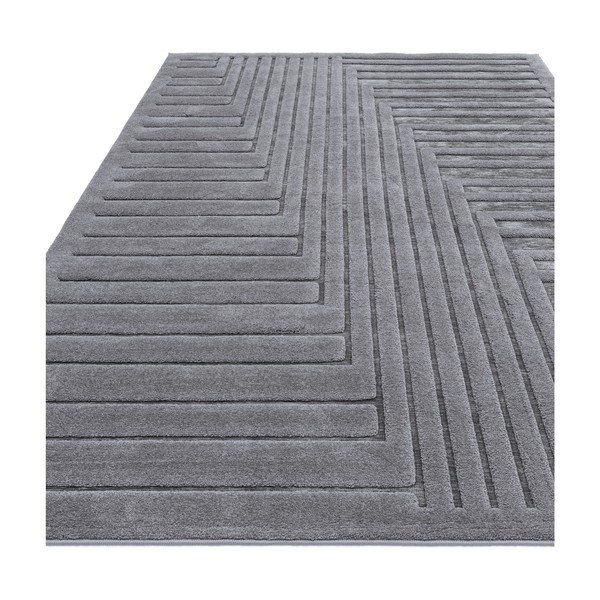 Kilimas antracito spalvos 120x170 cm Valley – Asiatic Carpets-image-4
