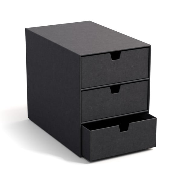 Iš kartono biuro organizatorius į stalčių Ingrid Canvas Paper Laminate – Bigso-image-3