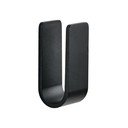 Sieninis juodos spalvos iš metalo kablys Ume – Zone