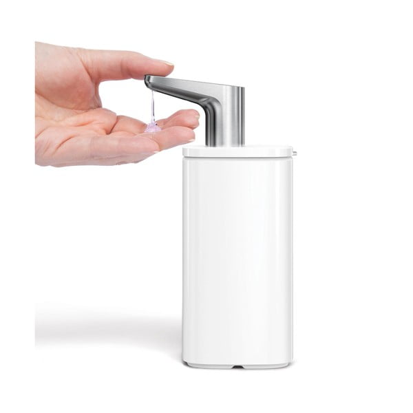 Muilo dozatorius iš plieno baltos spalvos 473 ml Pulse – simplehuman-image-4