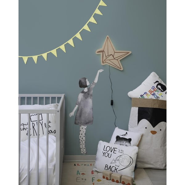 Sieninis šviestuvas su lipduku Little Nice Things Dreamer-image-1