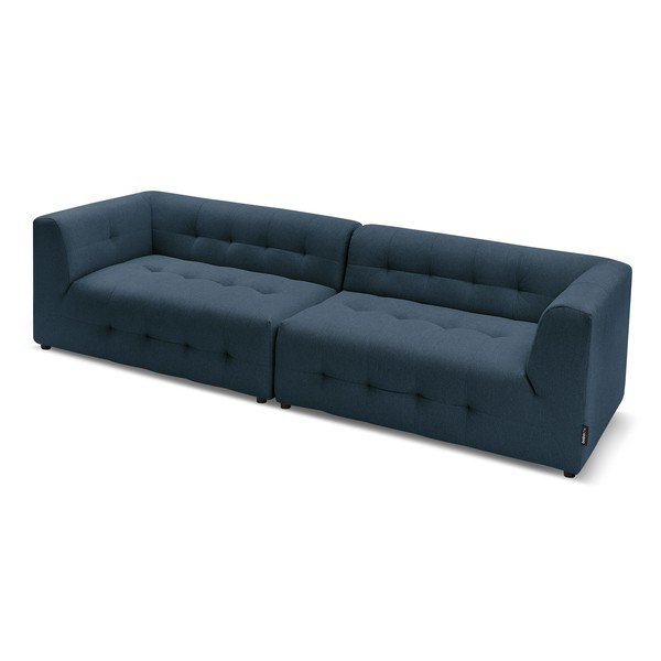 Tamsiai mėlyna sofa 324 cm Kleber - Bobochic Paris-image-4
