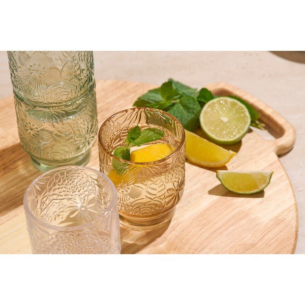 Stiklinės 4 vnt. 300 ml Flora – Salt&Pepper-image-2
