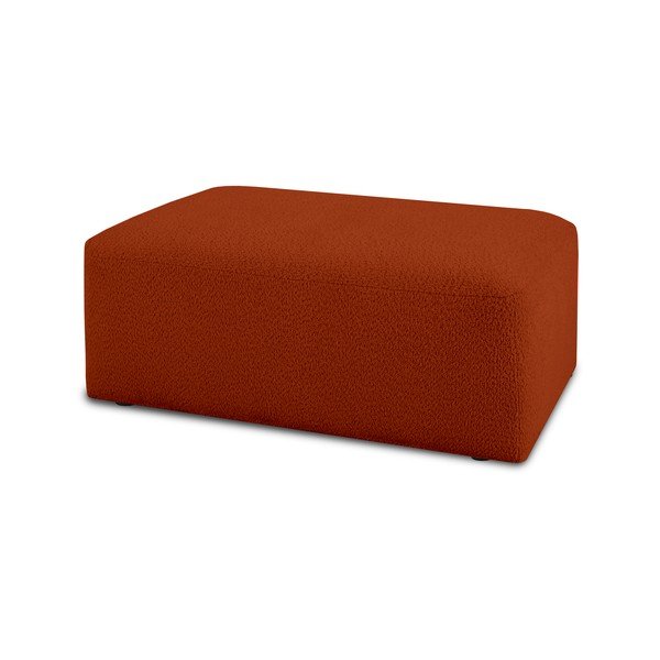 Iš boucle modulinė sofa raudonos plytų spalvos Roxy – Scandic-image-1