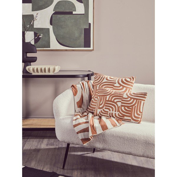 Juodos spalvos/natūralios spalvos konsolinis staliukas su stikliniu stalviršiu 49x100 cm Cebu – Premier Housewares-image-3