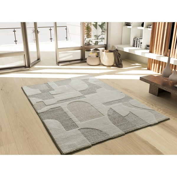 Kilimas smėlio spalvos/kreminės spalvos 160x230 cm Verona – Universal-image-2