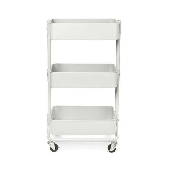 Iš metalo vežimėlis ant ratukų 36,5x43 cm Grena – Compactor-image-2
