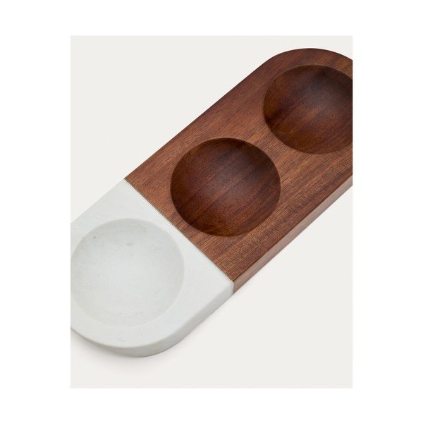 Iš medienos padėklas 13x33 cm Tori – Kave Home-image-2