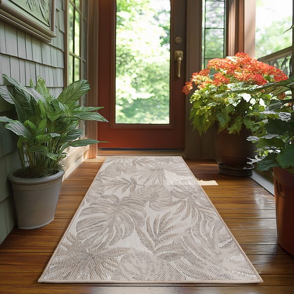 Smėlio spalvos lauko kilimas 80x250 cm Desert 1302 – Ayyildiz Carpets-image-1