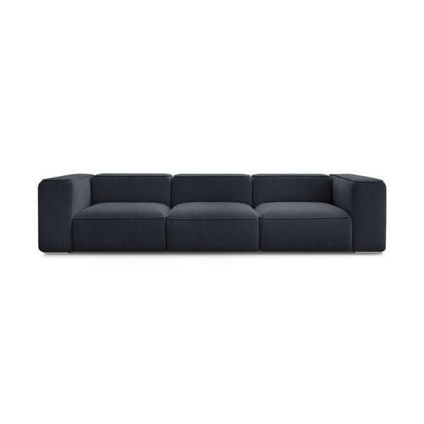 Sofa tamsiai mėlynos spalvos 345 cm Zephyr – Bobochic Paris