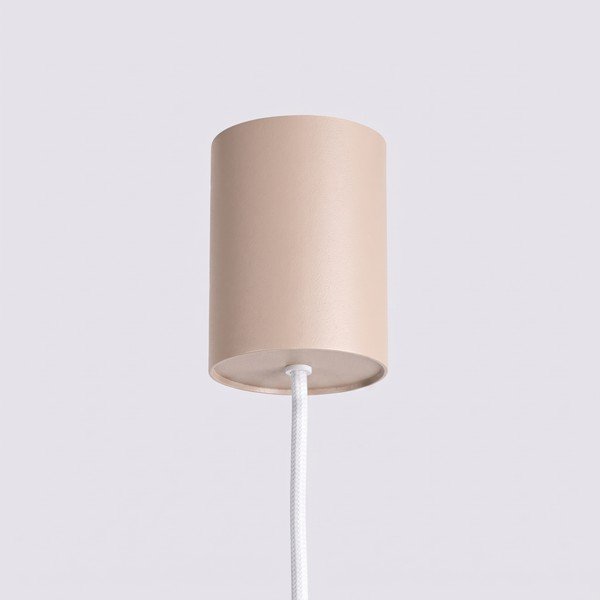 Taupe spalvos iš aliuminio kabantis šviestuvas Gleam – Sollux-image-4