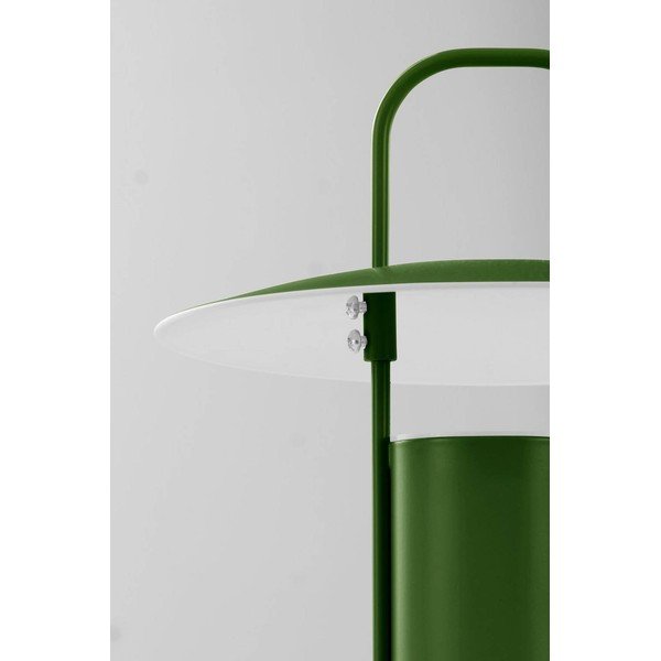 Žalios spalvos iš metalo stalinis šviestuvas LED su pritemdymo funkcija (aukštis 24 cm) Venna – Jotex-image-4