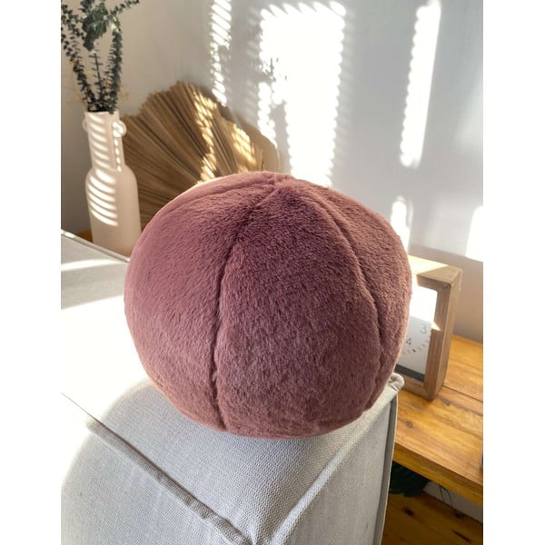 Iš mikropliušo dekoratyvinė pagalvėlė ø 25 cm Top – Mioli Decor-image-1