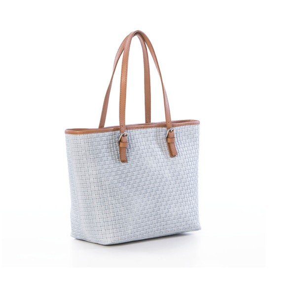 Odinė rankinė Suede White-image-4