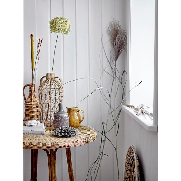 Geltonos spalvos keramikos ąsotis Bloomingville Rani, 1,2 l-image-1