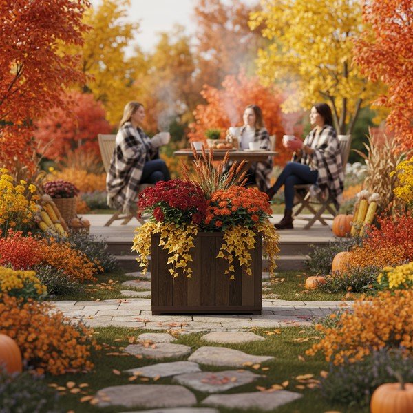 Iš plastiko vazonas Deco – Keter-image-3