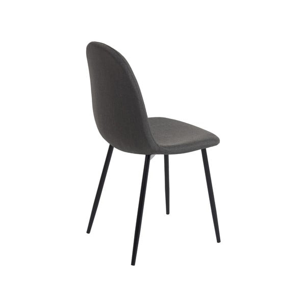 2 tamsiai pilkų valgomojo kėdžių rinkinys Bonami Essentials Lissy-image-2