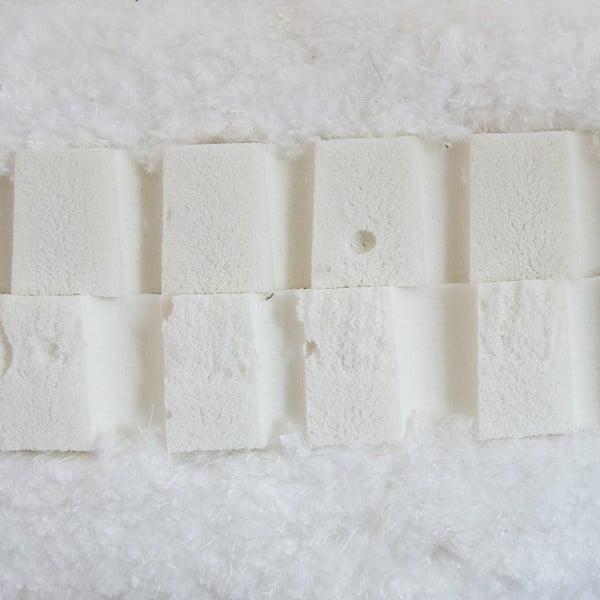 Juodos spalvos čiužinys Karup Design Double Latex Black, 160 x 200 cm-image-1