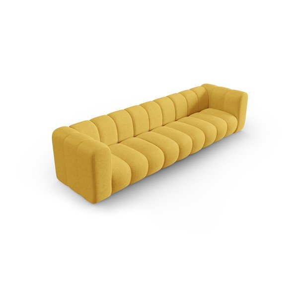 Sofa geltonos spalvos 318 cm Lupine – Micadoni Home-image-3