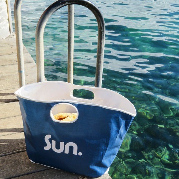 Mėlynas paplūdimio krepšys Sunnylife Everything Bag-image-1