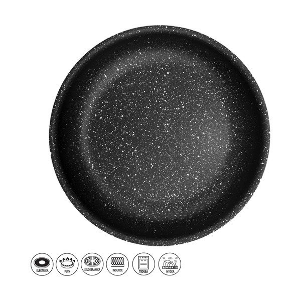 Aliuminio keptuvė ø 28 cm Grande Combi - Orion-image-1