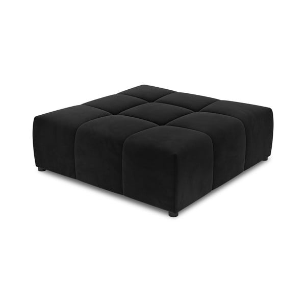 Juodo aksomo sofos modulis Rome Velvet - Cosmopolitan Design