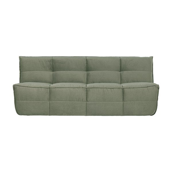 Žalios spalvos sofa iš velveto 204 cm Cluster – vtwonen