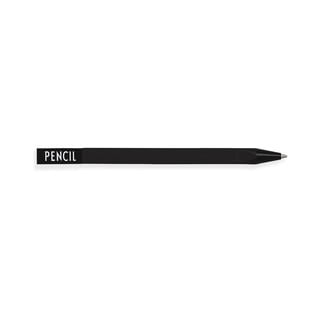 Juodos spalvos mažas pieštukas Design Letters Mecha