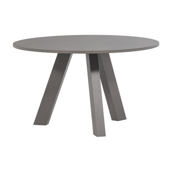 Iš ąžuolo masyvo apvalios formos valgomojo stalas ø 129 cm Rhonda – WOOOD-image-2