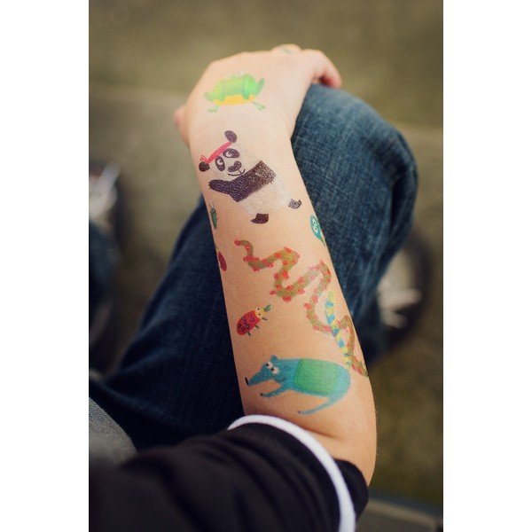 Tatuiruočių rinkinys Djeco Jungle-image-1