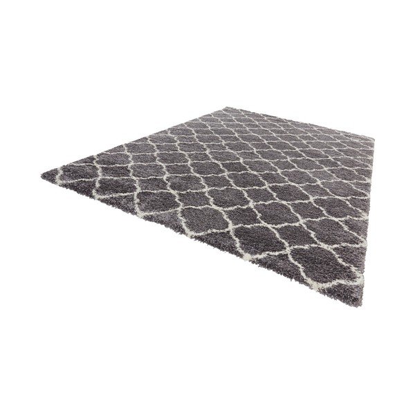 Tamsiai pilkas kilimas su raštu Mint Rugs Luna, 80 x 150 cm-image-2
