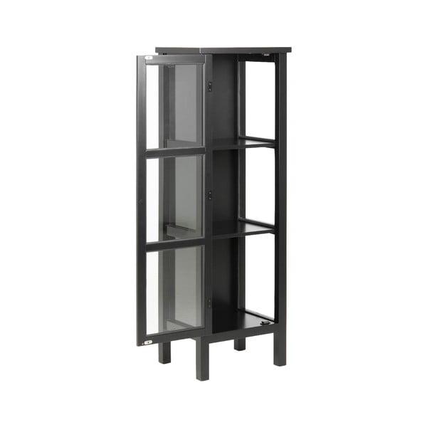Actona Eton juoda vitrina, aukštis 136,5 cm-image-2
