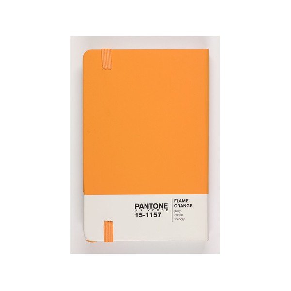 Užrašų knygutė Rubber Flame Orange 18-3949-image-1