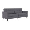 Pilkos spalvos sulankstoma sofa 203 cm Hartford – Støraa